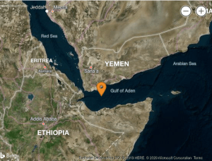 Incident location via UKMTO