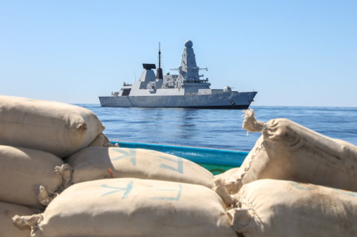 HMS Defender and drugs haul